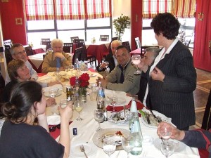 Luma offering a toast